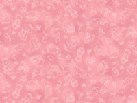 10cm piece - Beatrix Potter Garden Tale-Tiny Toile Blender Pink